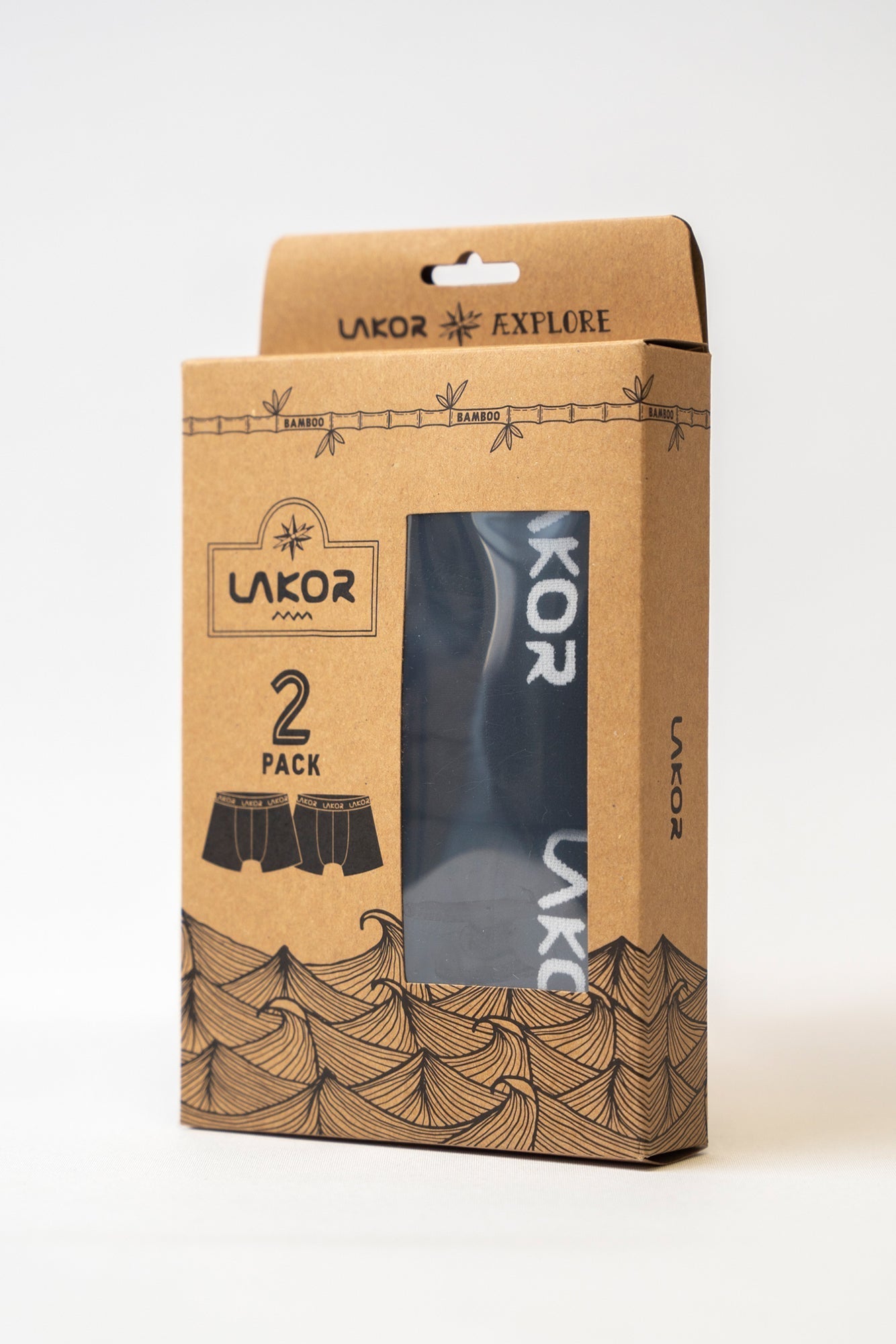 Lakor Bamboo Boxers 2-pak billede 4