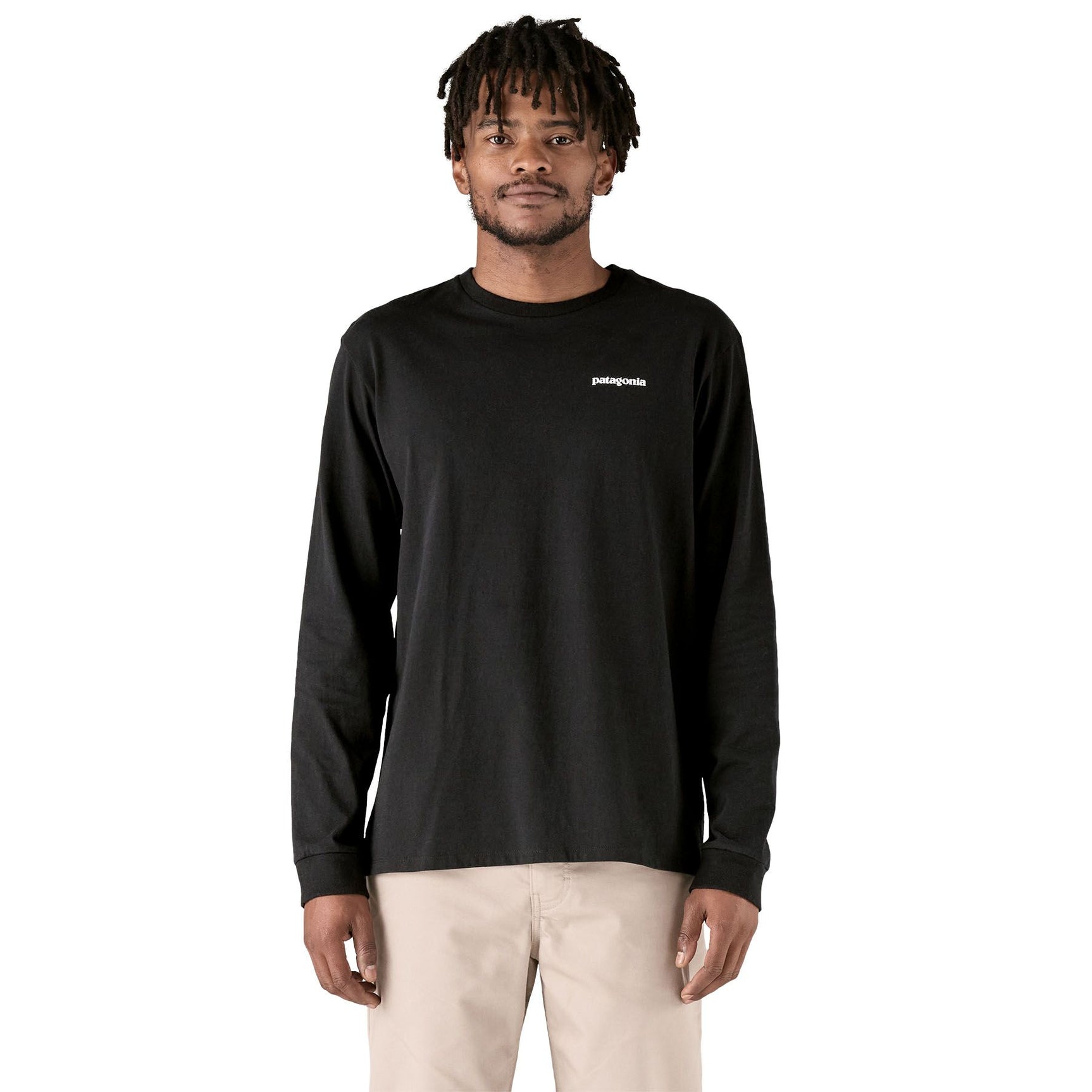 Patagonia M's Long-Sleeved P-6 Logo Responsibili-Tee
