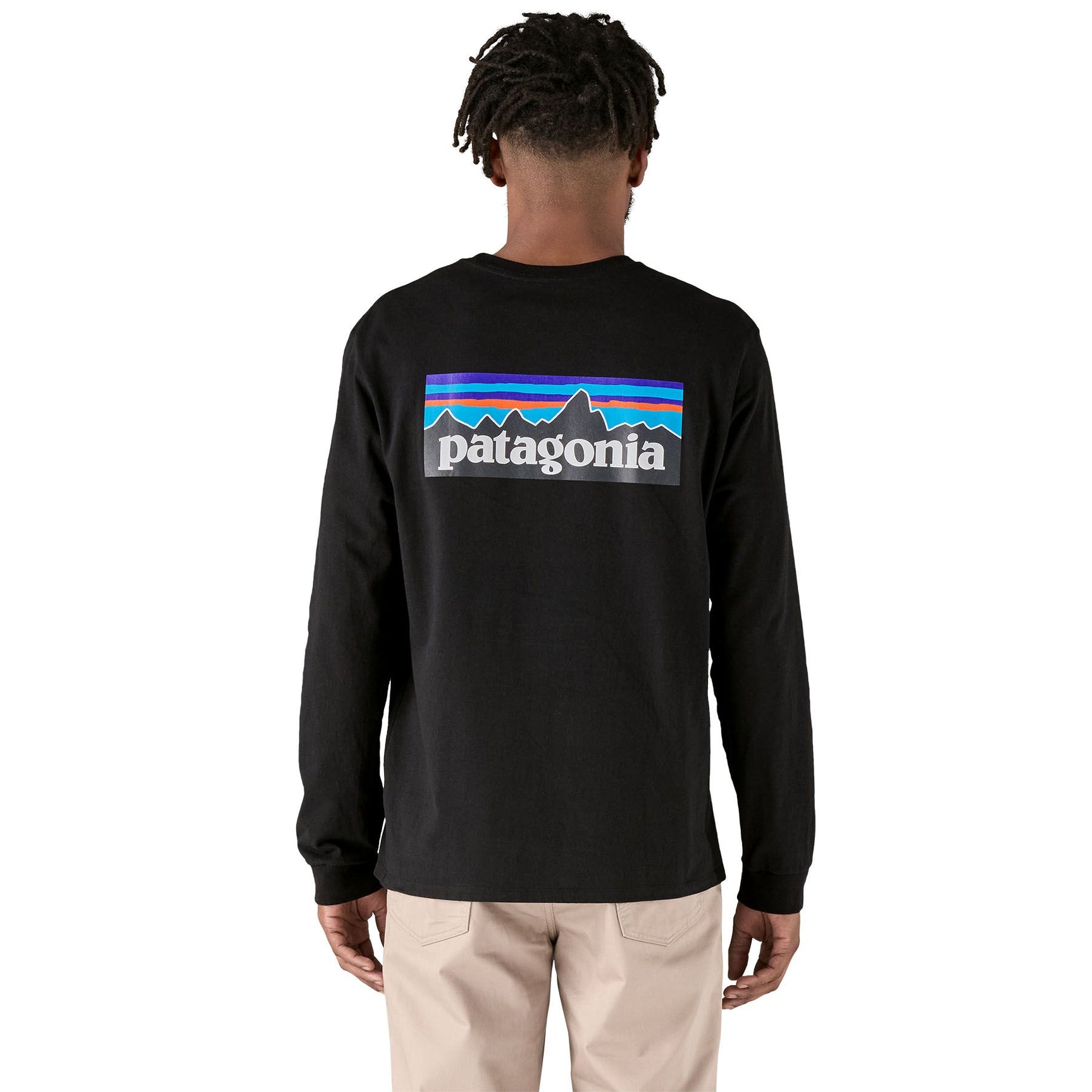 Patagonia M's Long-Sleeved P-6 Logo Responsibili-Tee
