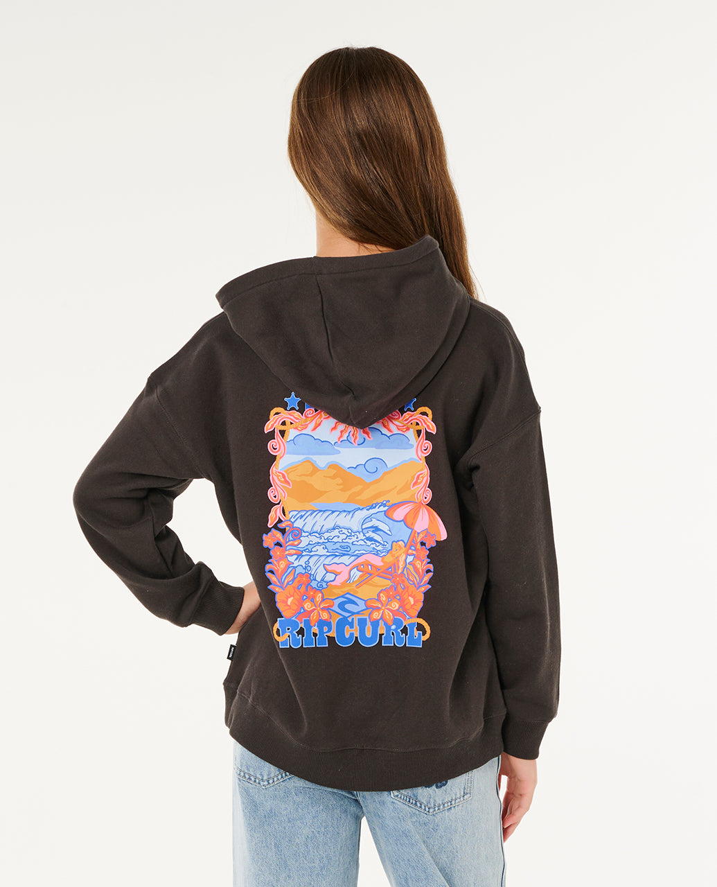 Rip Curl Sunshine Squad Hood - Girls