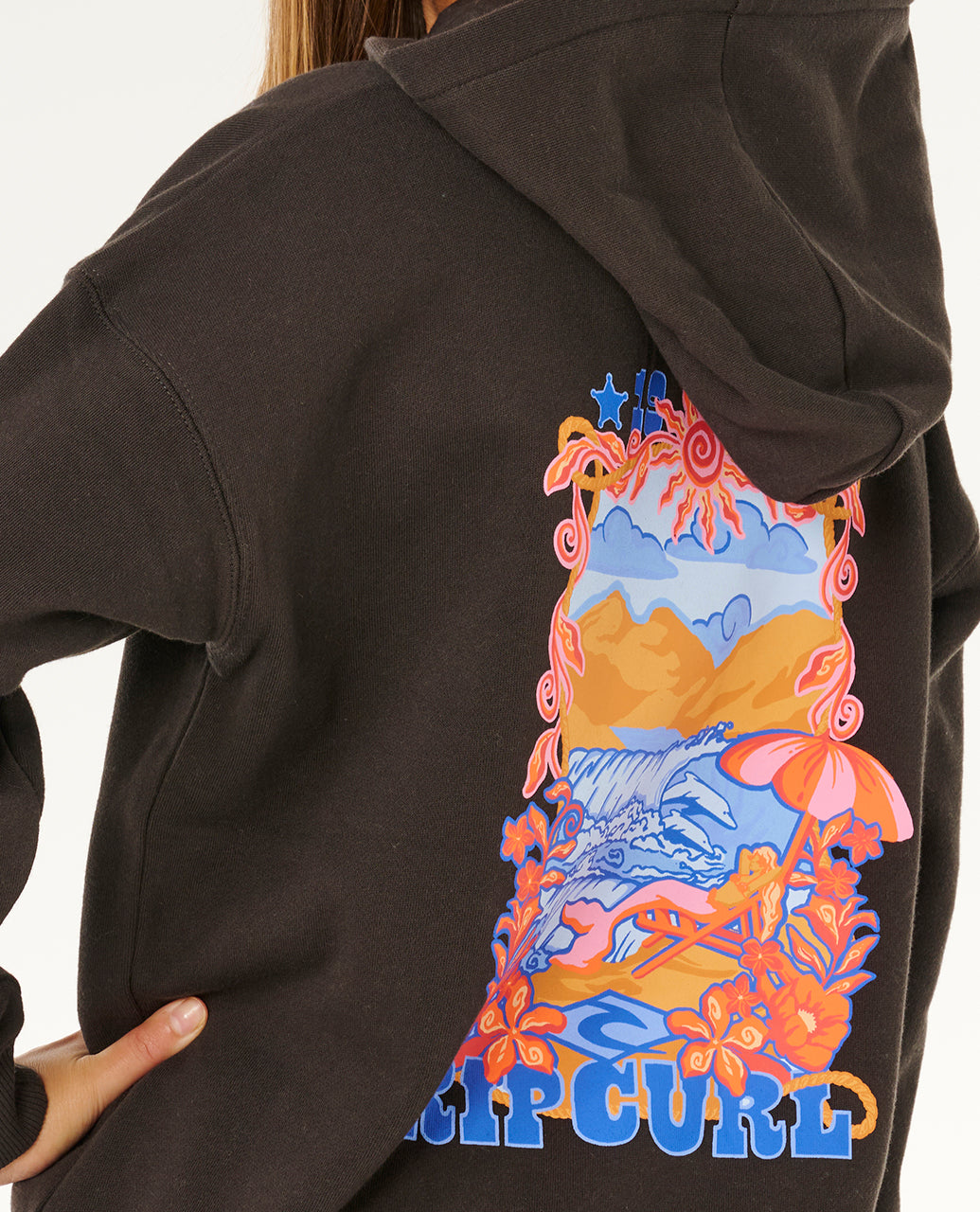 Rip Curl Sunshine Squad Hood - Girls