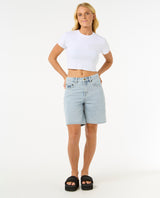 Rip Curl Aggie Relaxed Denim Short Womens