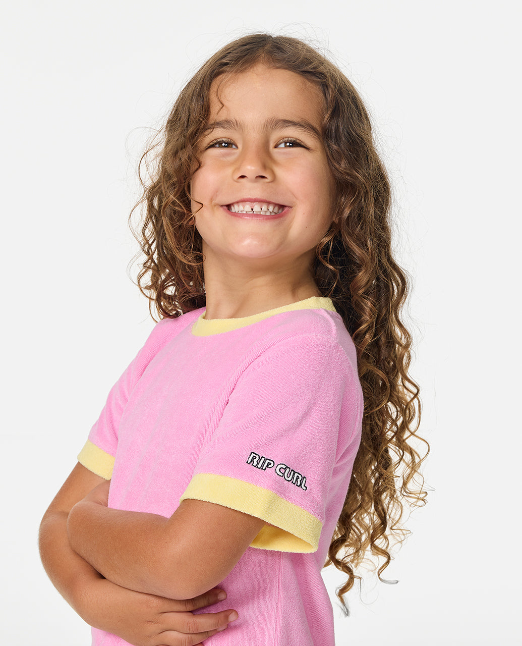 Rip Curl Ride The Wave Terry Tee - Girls