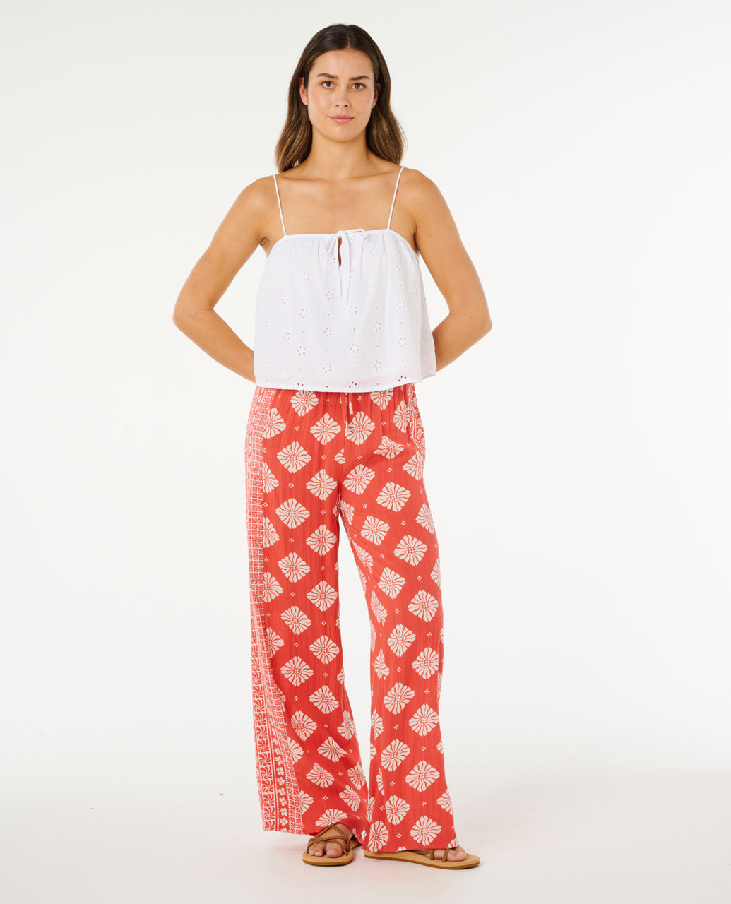 Rip Curl Oasis Broderie Top Womens