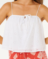 Rip Curl Oasis Broderie Top Womens