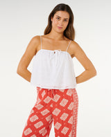 Rip Curl Oasis Broderie Top Womens