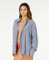 Rip Curl Beach Days Pinstripe Shirt