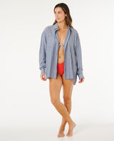 Rip Curl Beach Days Pinstripe Shirt