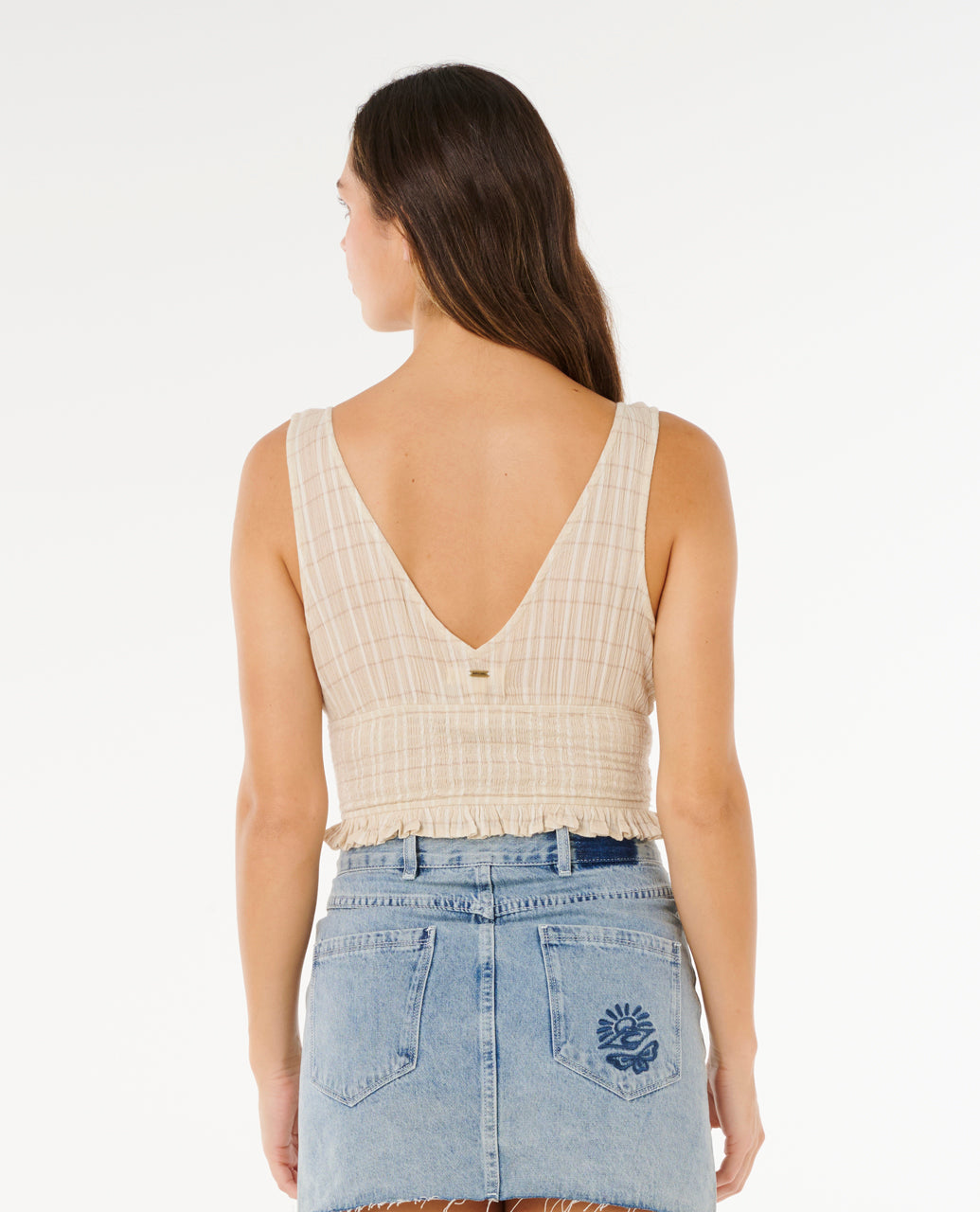 Rip Curl Paradise Check Top Womens