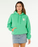 Rip Curl Surf Puff Heritage Hood Puffy Print Womens