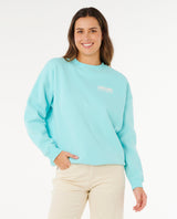 Rip Curl Surf Puff Inspired Crew Womens