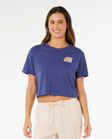 Rip Curl Surf Side Cropped Tee Womens