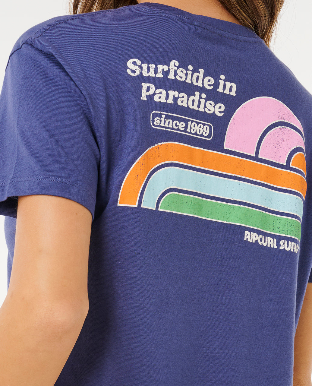 Rip Curl Surf Side Cropped Tee Womens