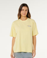 Rip Curl Surf Revival Heritage Tee Womens