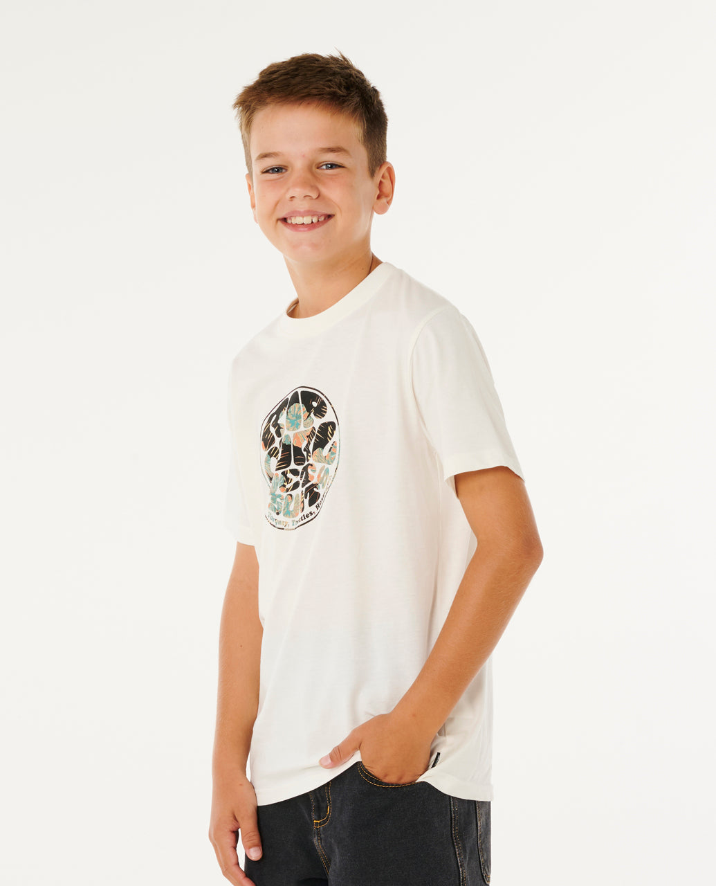 Rip Curl Wettie Passage Icon Tee - Boys