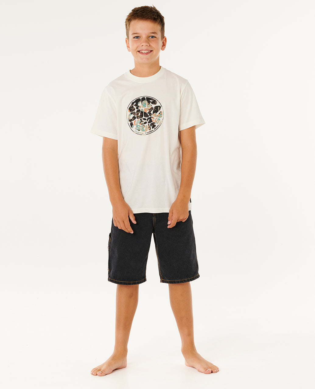 Rip Curl Wettie Passage Icon Tee - Boys