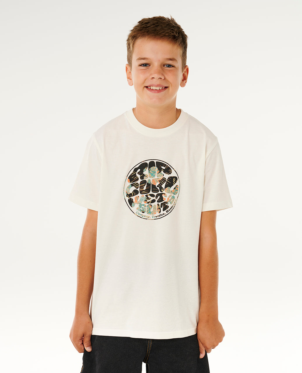 Rip Curl Wettie Passage Icon Tee - Boys