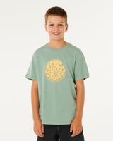 Rip Curl Wettie Passage Icon Tee - Boys