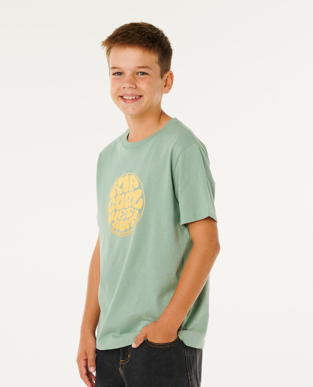 Rip Curl Wettie Passage Icon Tee - Boys