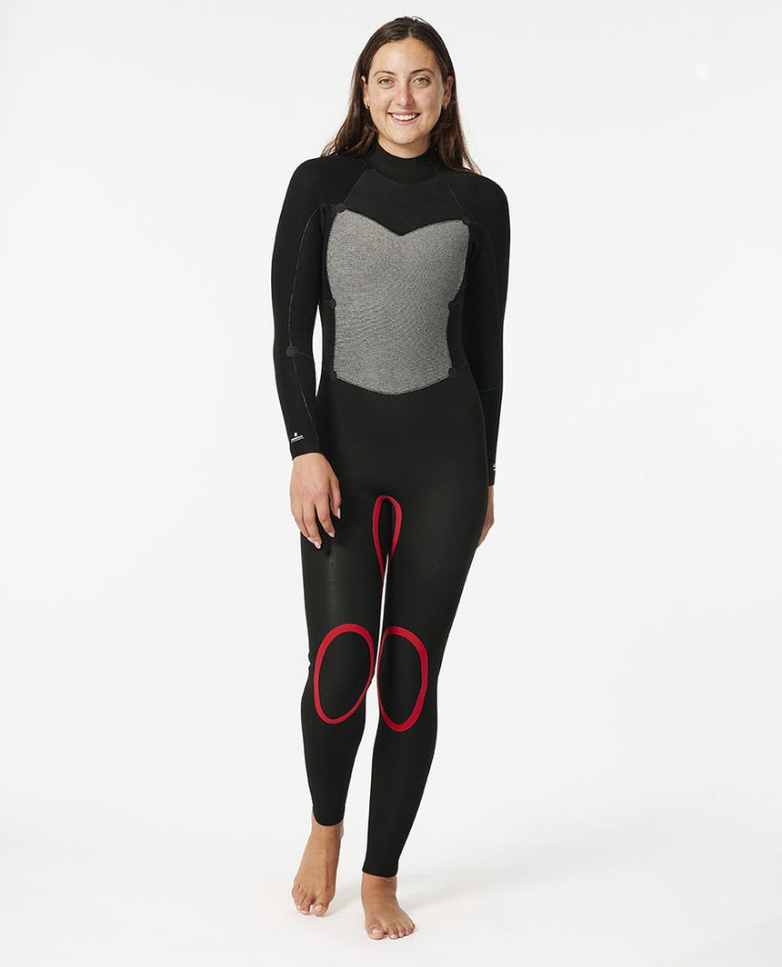 Ripcurl Womens Omega 4/3 Back/Zip