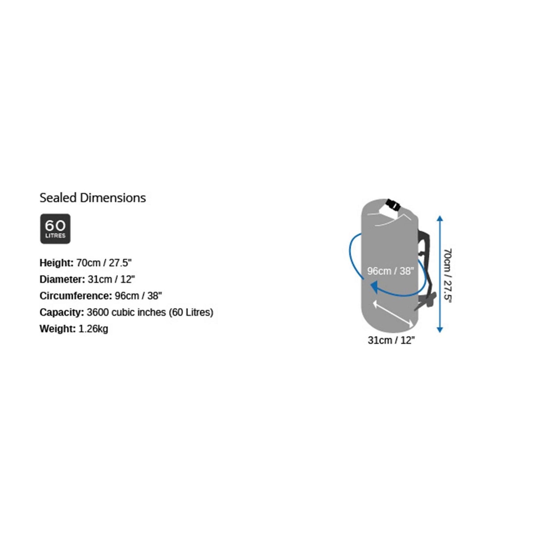 OverBoard wasserdichter Packsack