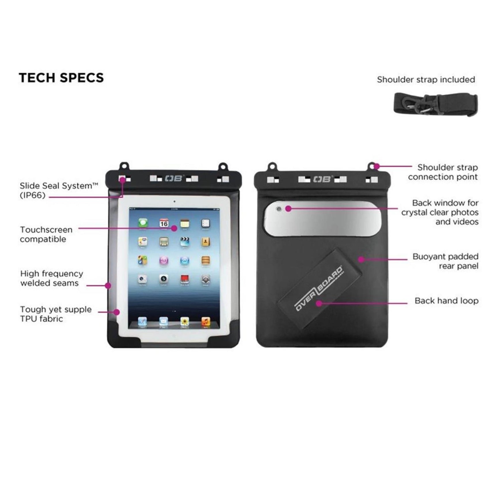OverBoard Waterproof iPad Case