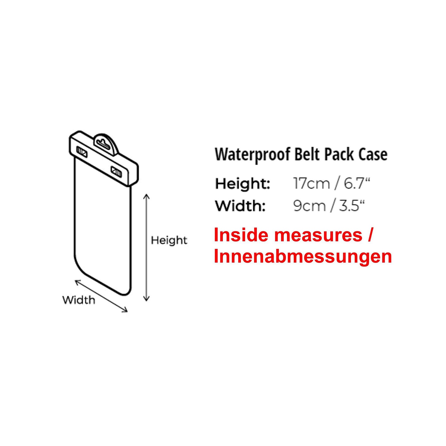 OverBoard wasserdichte Gürteltasche PROSPORT