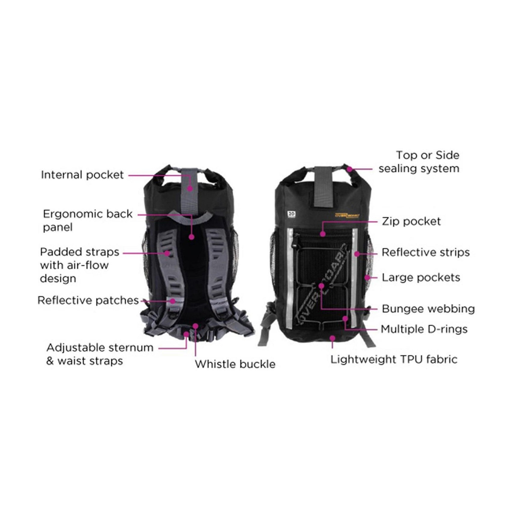 OverBoard waterproof backpack LIGHT