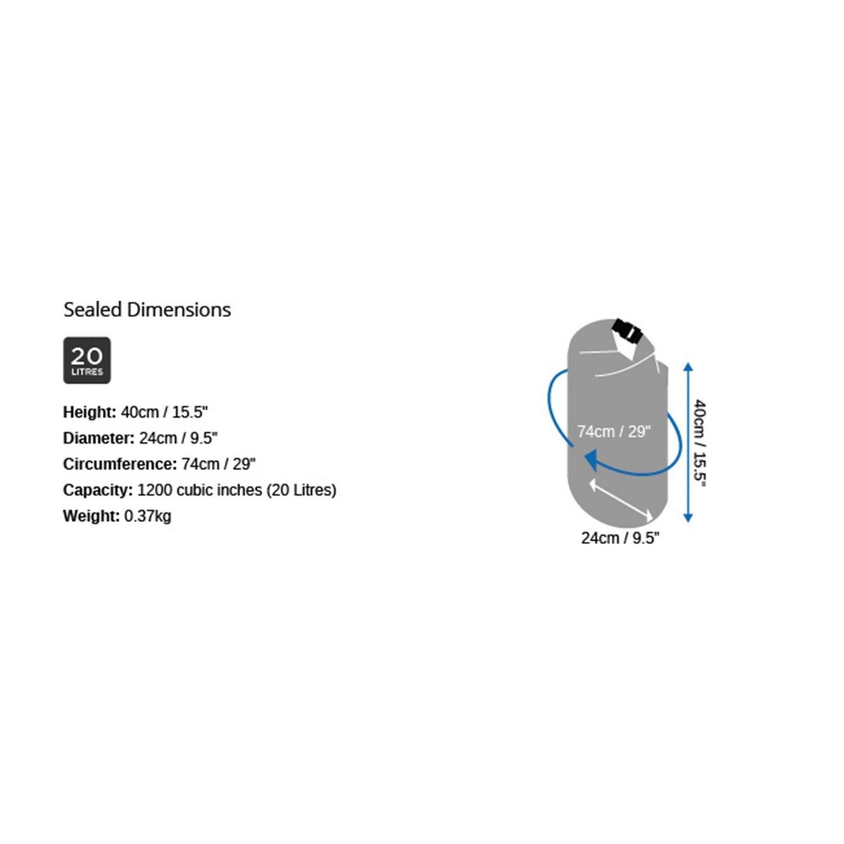 OverBoard waterproof pack sack
