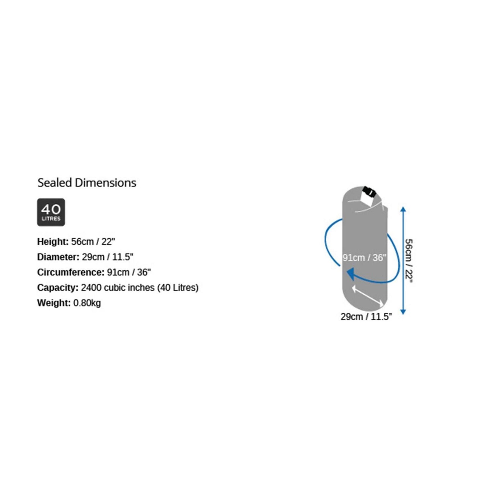 OverBoard waterproof pack sack