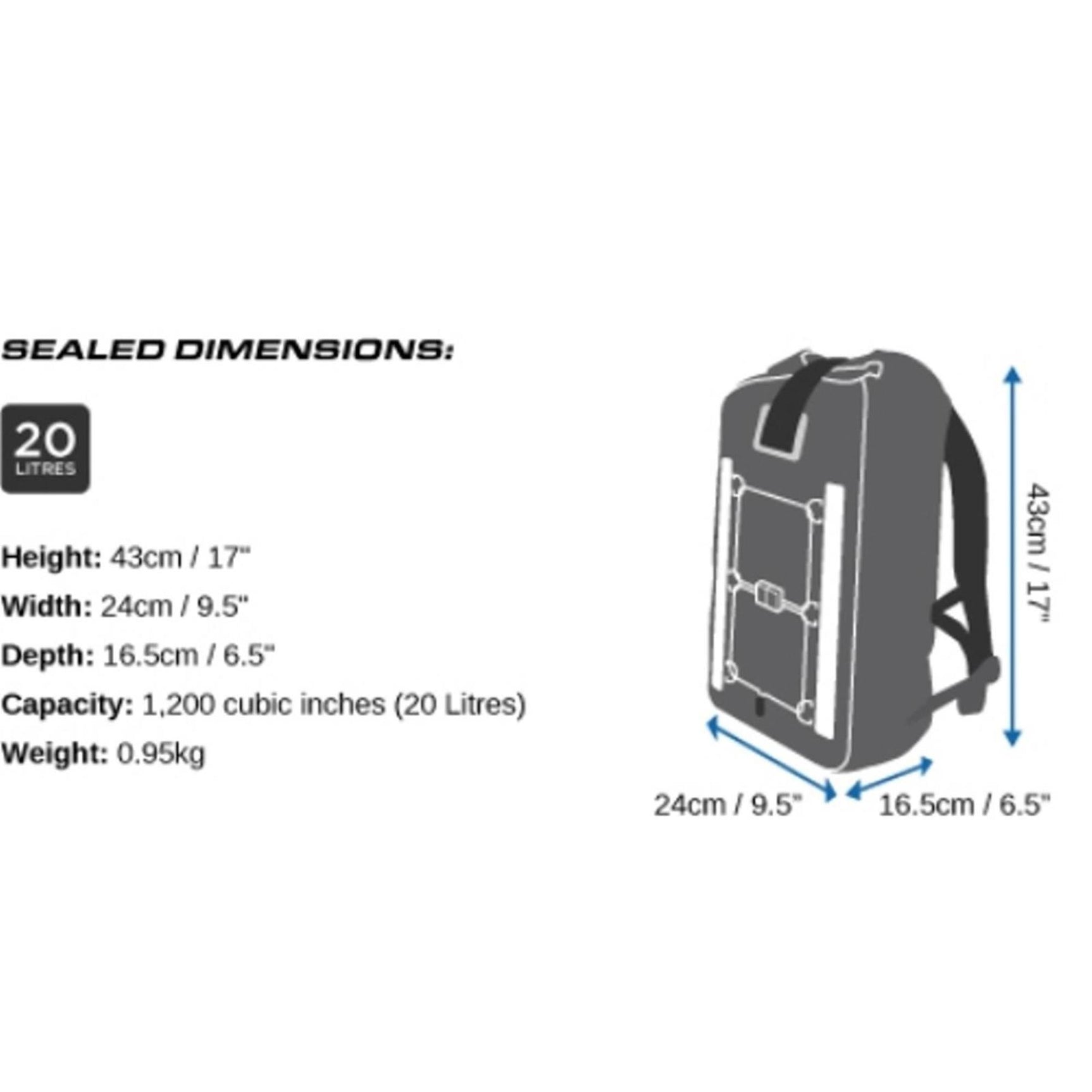 OverBoard Waterproof Backpack Pro-Vis
