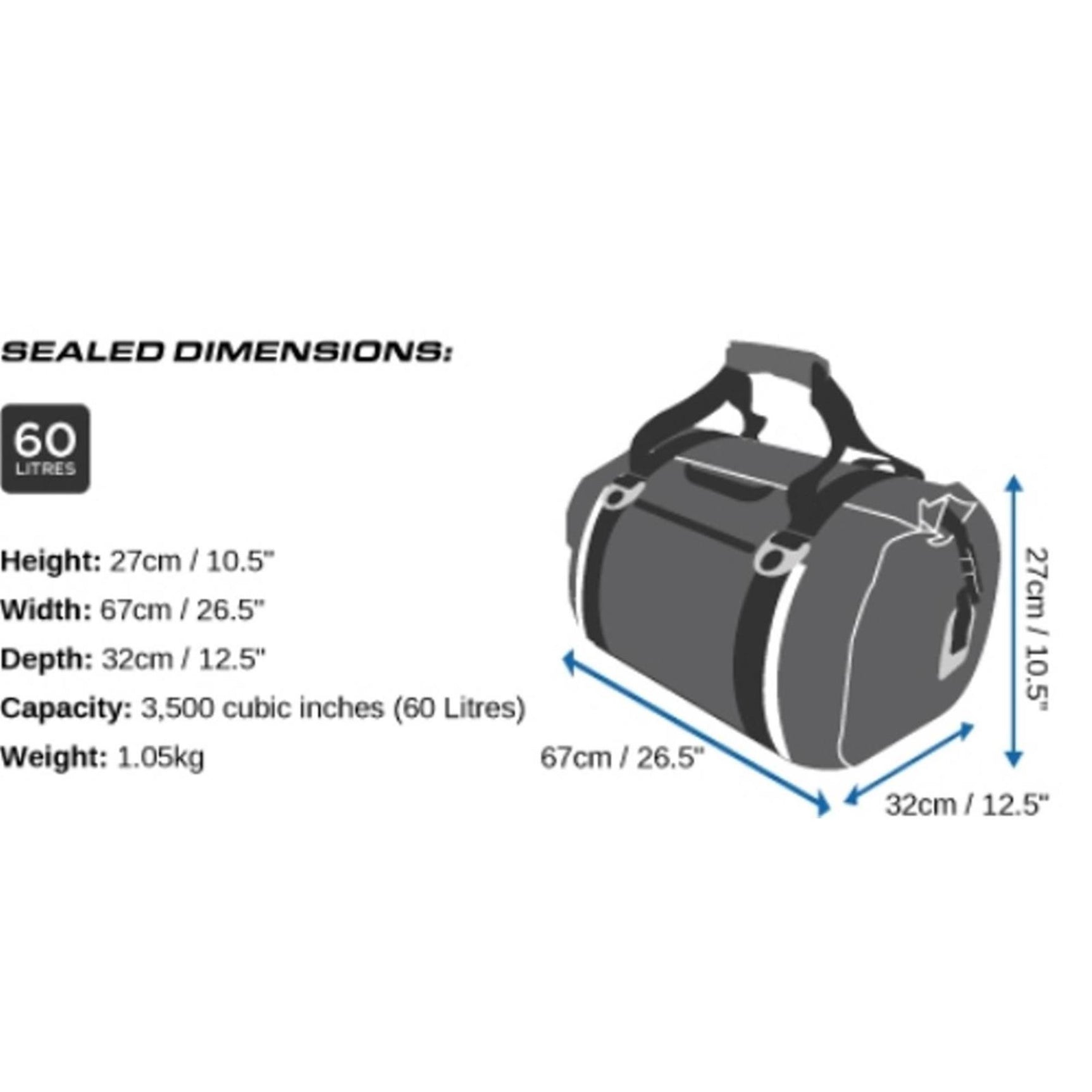 OverBoard Waterproof Duffel Bag
