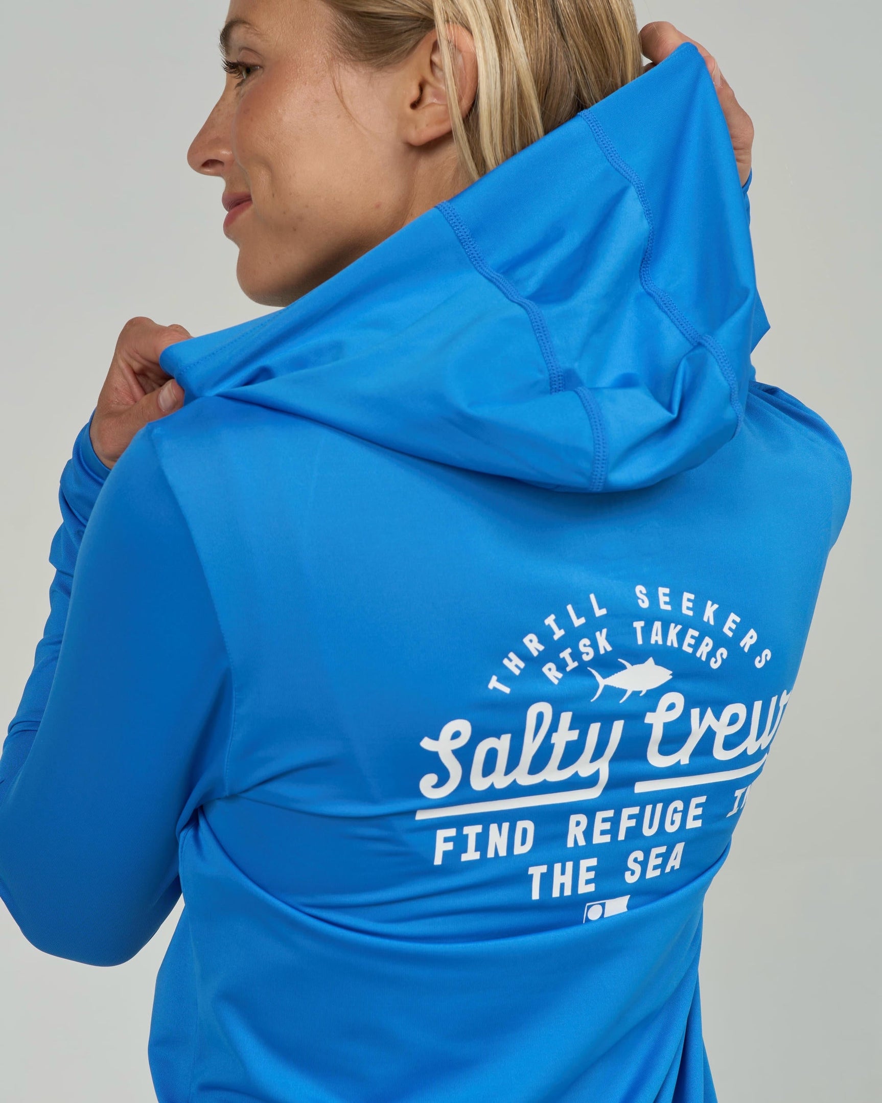 Salty Crew Unscripted Hooded Sunshirt