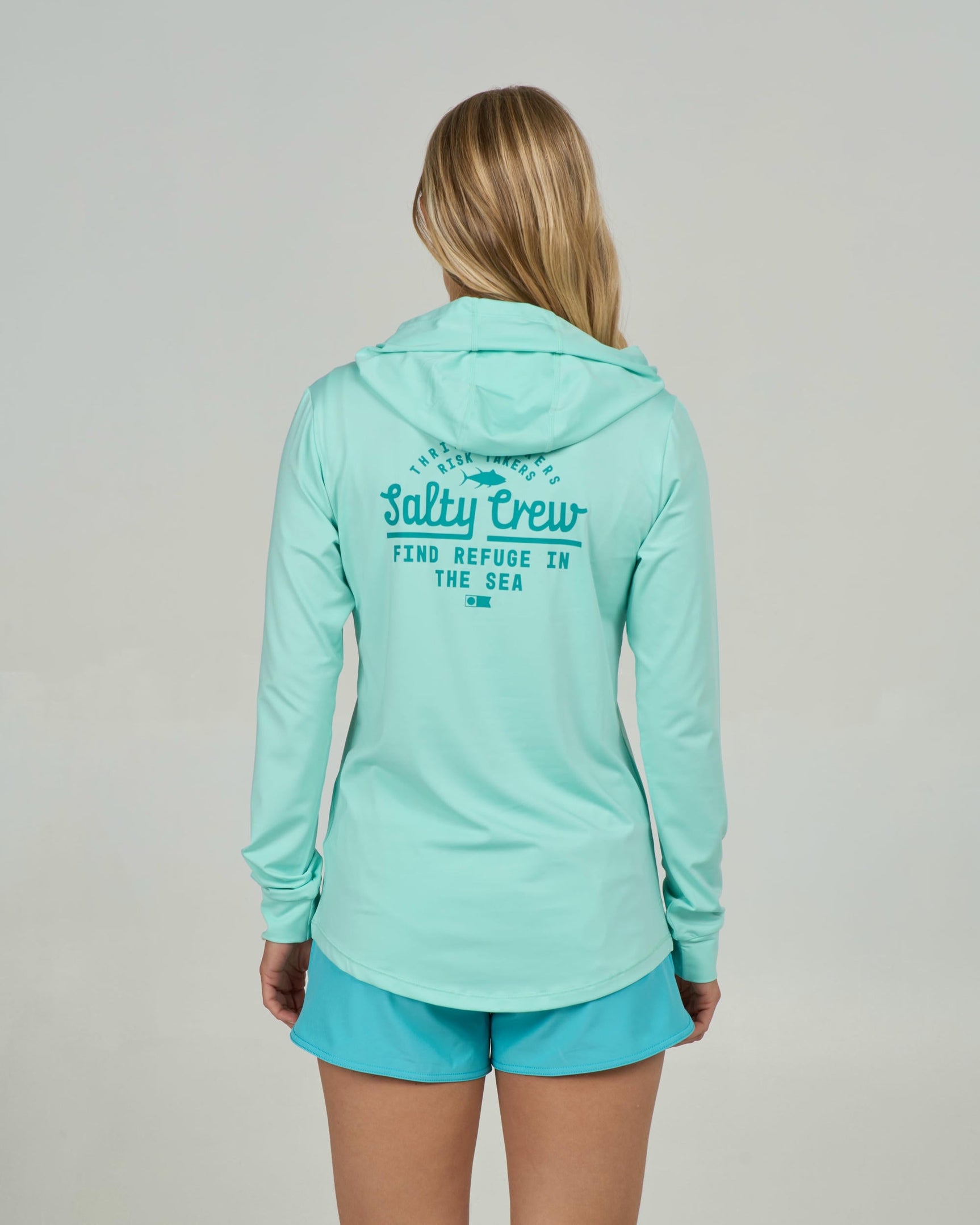 Salty Crew Unscripted Hooded Sunshirt