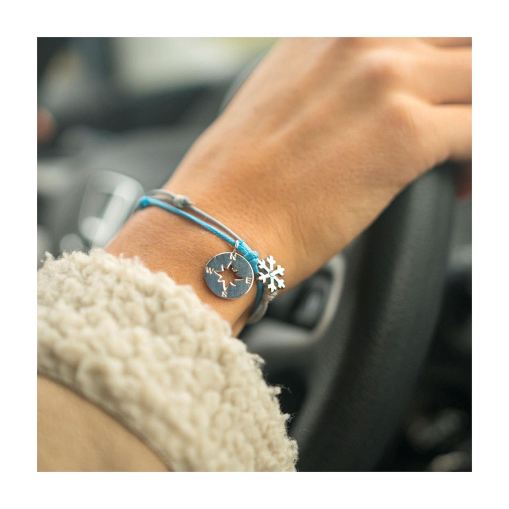 Silver+Surf Schmuck Windrose Himmelsrichtungen