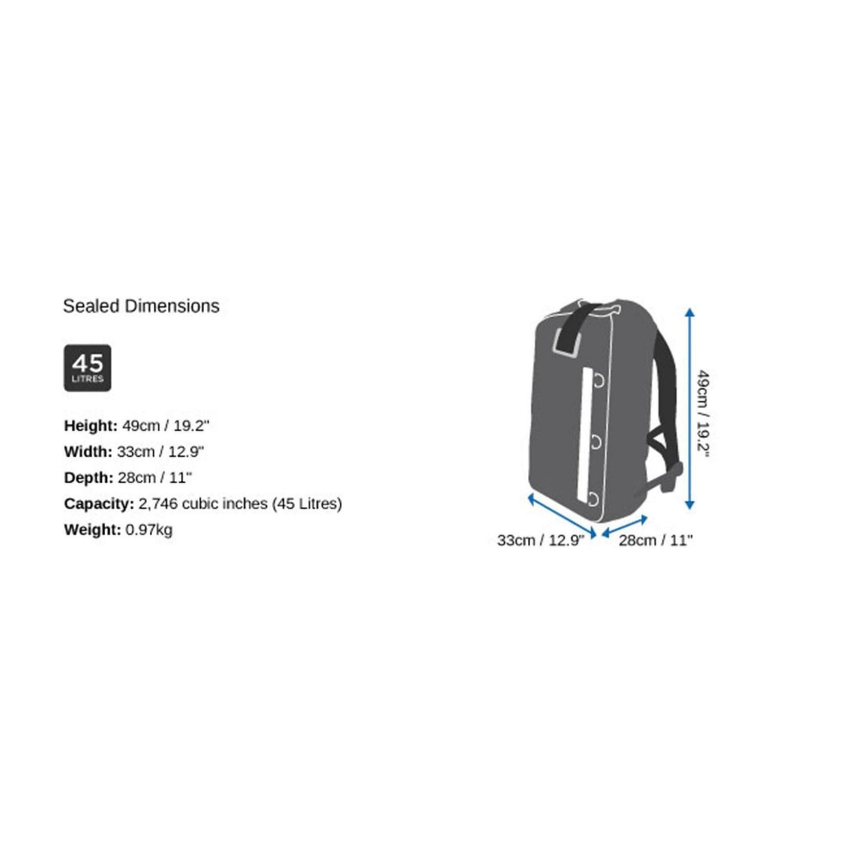 OverBoard waterproof backpack