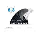 Futures Thruster Fin Set HS2 Hayden Cox Generation