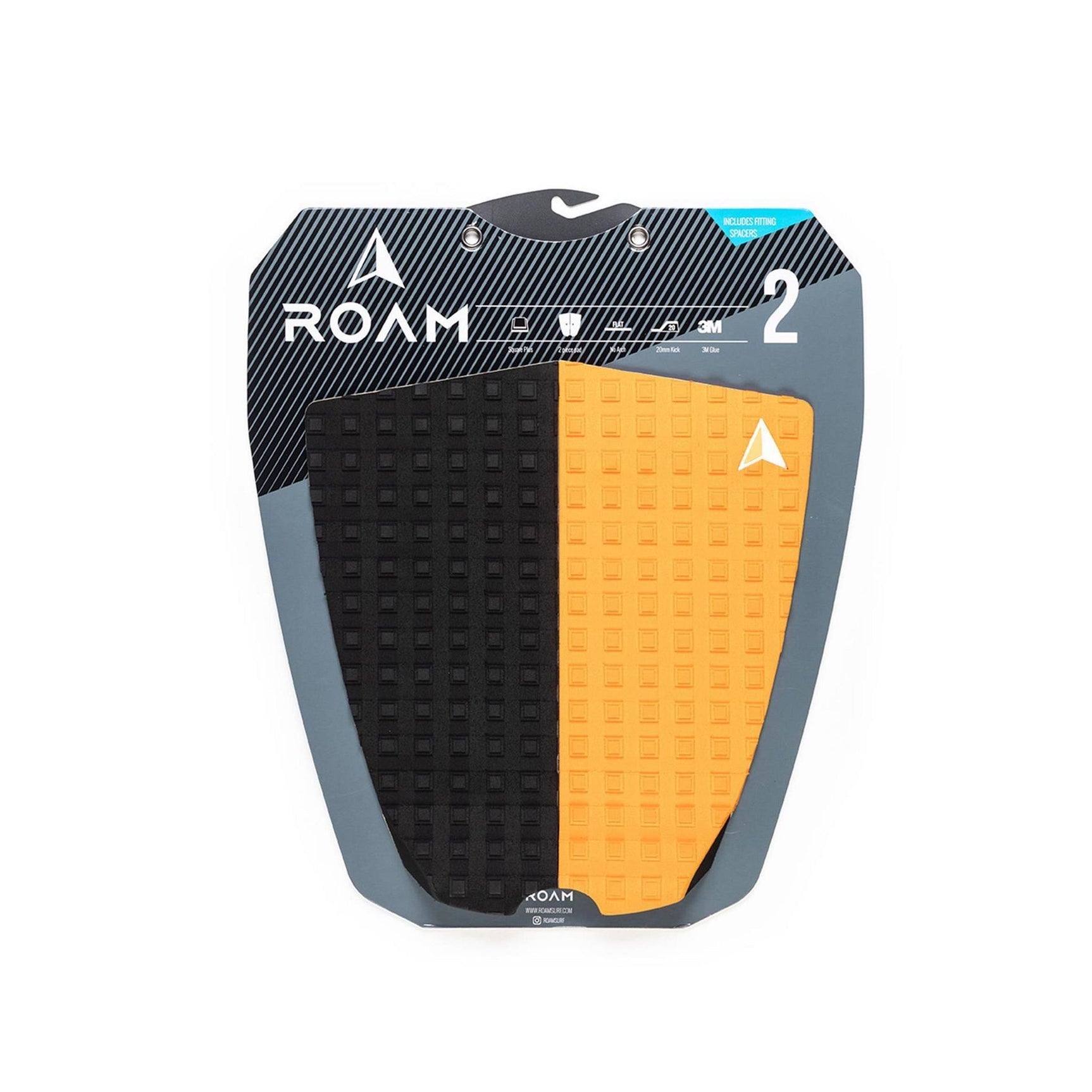ROAM Footpad Deck Grip Traction Pad 2-piece