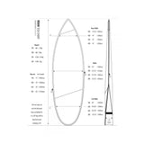 ROAM Boardbag Surfboard Tech Bag Shortboard