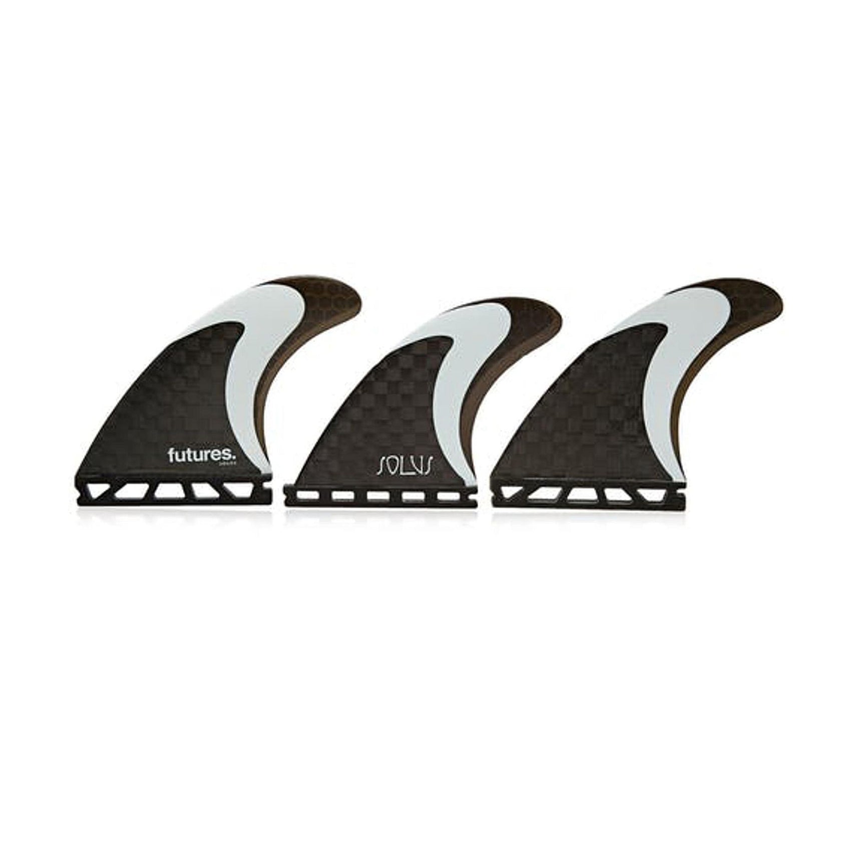 FUTURES Thruster Fin Set Solus Generation M Black