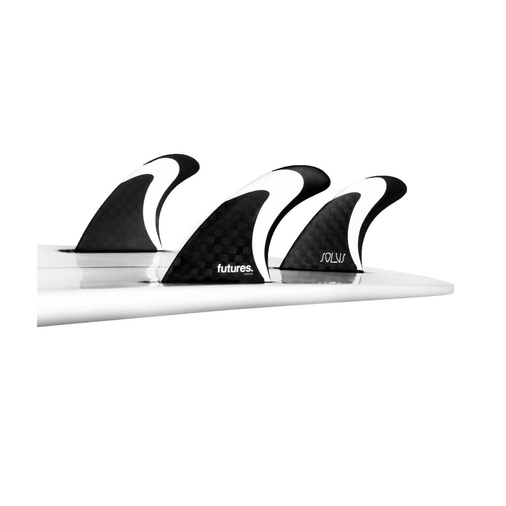 FUTURES Thruster Fin Set Solus Generation M Black