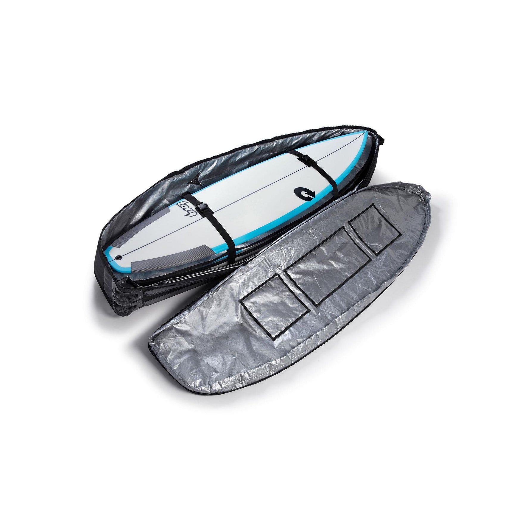 ROAM Boardbag Surfboard Coffin Wheelie