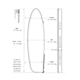 ROAM Boardbag Surfboard Coffin Wheelie
