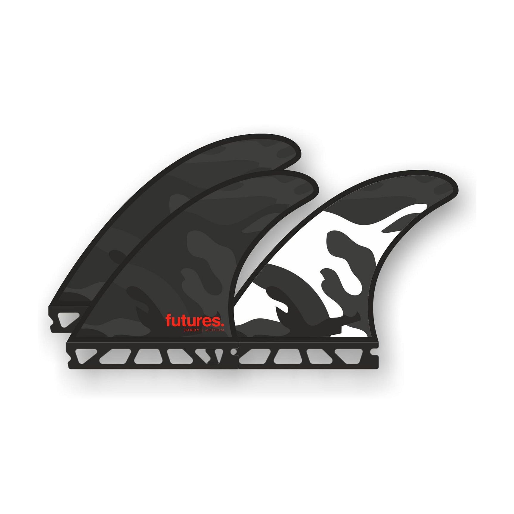 FUTURES Thruster Fin Set Jordy Smith Honeycomb