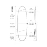 ROAM Boardbag Surfboard Tech Bag Funboard PLUS