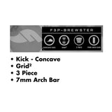 Futures Traction Pad Surfboard Footpad Brewster