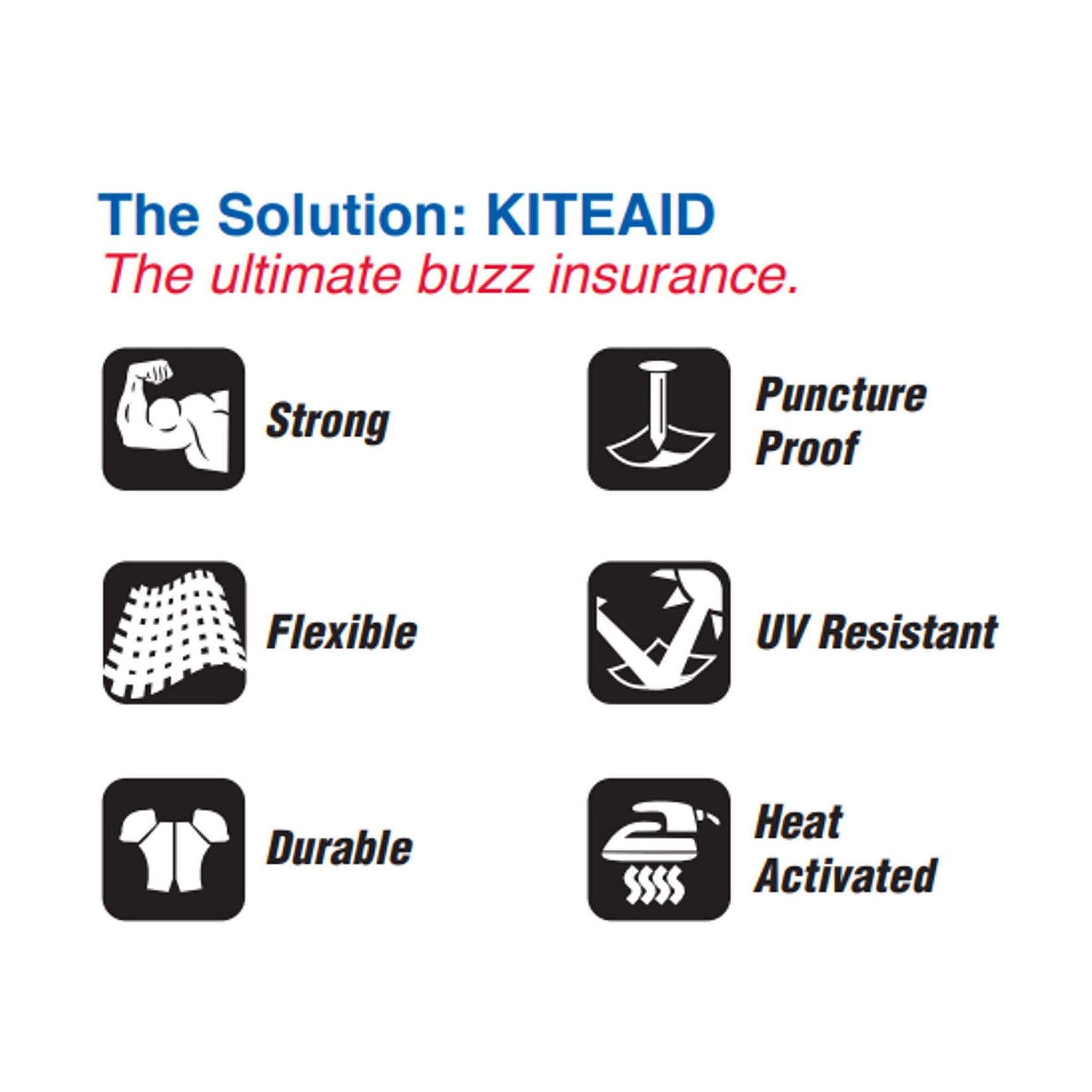 KiteAid Reparatur Clear Sail Reload Tape Kit
