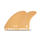 FUTURES Twin Fin Set Zack Flores fiberglass