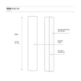 ROAM Roof Pad Surfboard Round Pad