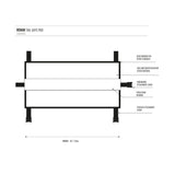 ROAM Pickup Tailgate Pad Tailgate support